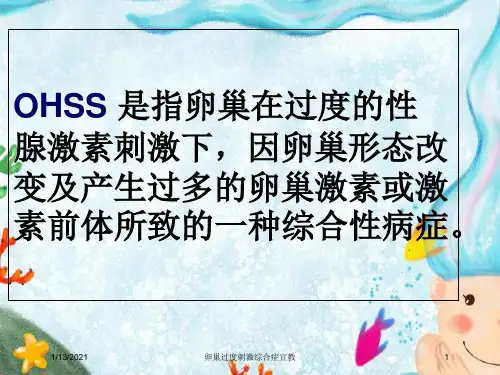 卵巢过度刺激综合症宣教培训课件