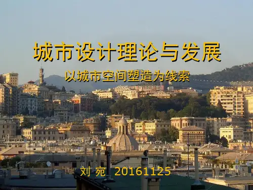 20161125 城市设计理论与发展 刘婉