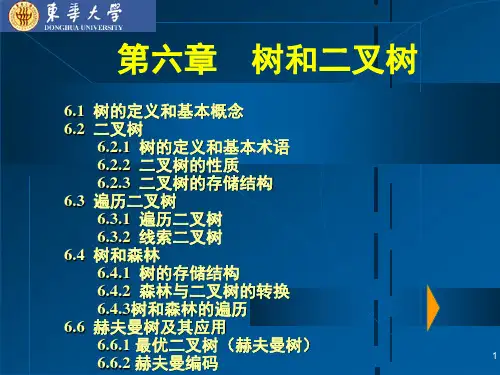 树的定义和基本概念