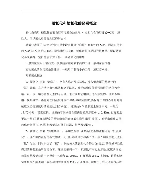 硬氮化和软氮化的区别概念
