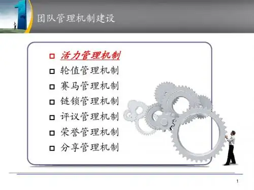 《团队管理的七个机制》