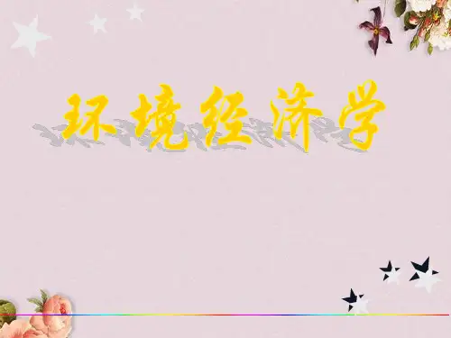 环境经济学课件(PPT 48页)