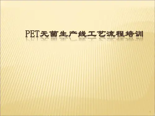 PET生产线工艺流程ppt课件