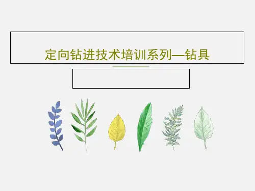 定向钻进技术培训系列—钻具96页PPT
