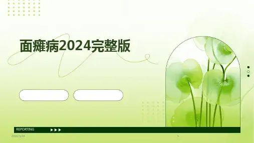 (2024年)面瘫病完整版