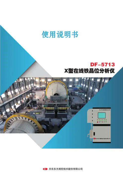 丹东东方测控技术 DF-5713 X 型在线铁品位分析仪使用说明书