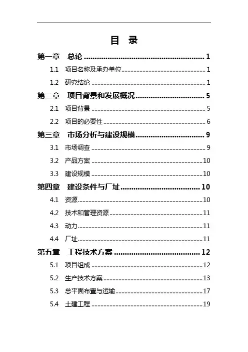 金润煤矸石免烧砖可行性研究报告