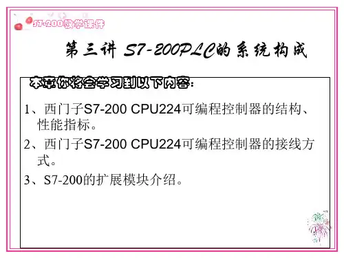S7-200PLC的系统构成.ppt