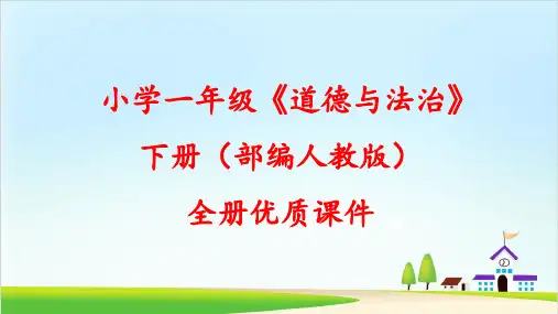 (精品)道德与法治【全套】课件-新教材部编人教版