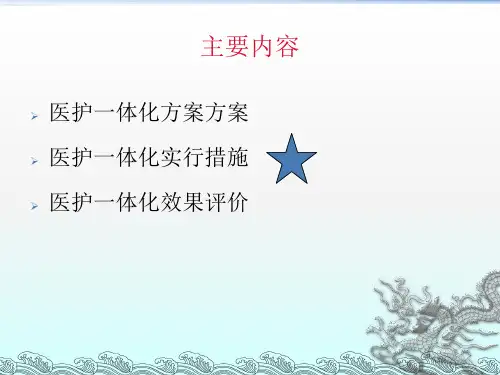 医护一体化查房PPT课件