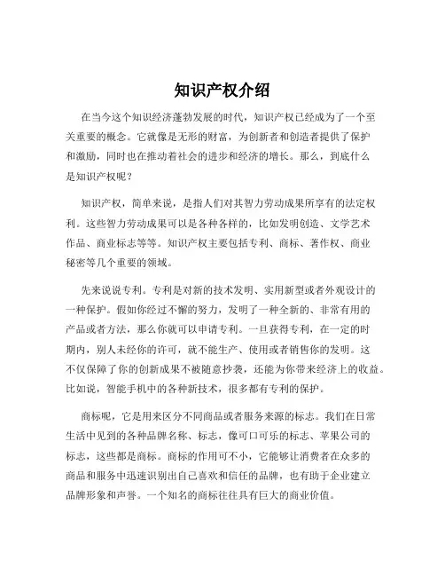 知识产权介绍