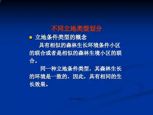 青海省不同立地类型及适生树种选择技术.pptx