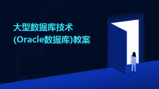 大型数据库技术(Oracle数据库)教案