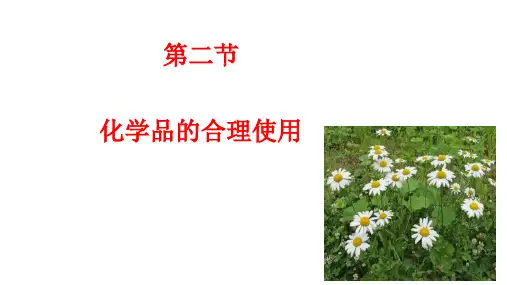 人教版《化学品的合理使用》PPT下载1