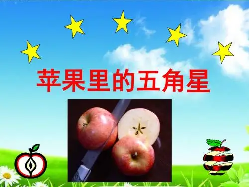 2019苏教版三年级语文下册《苹果里的五角星》第二课时