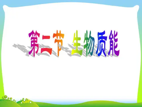 生物质能-课件