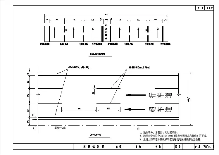 Ⅰ级路基宽度26m毕业设计(全套)