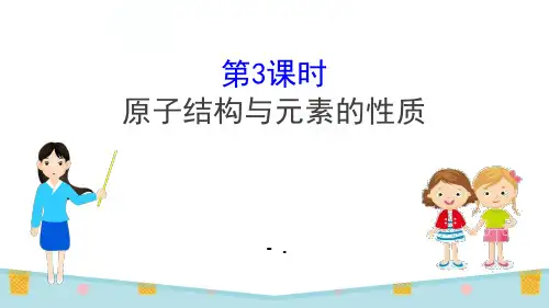 《原子结构与元素的性质》原子结构与元素周期表PPT课件