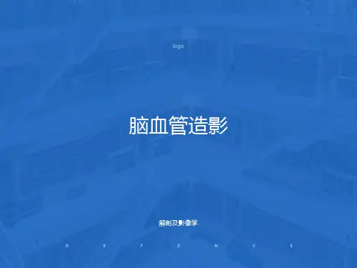 脑血管造影(解剖及影像表现)