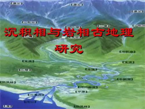 沉积相与岩相古地理研究