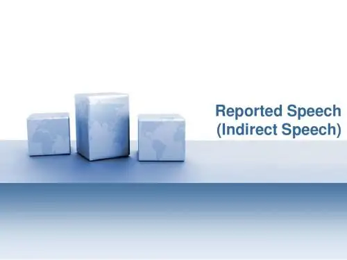Reported Speech