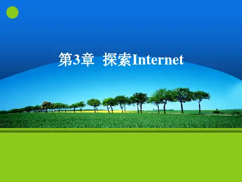 计算机应用基础(基础模块)第三章