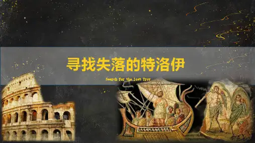 寻找特洛伊