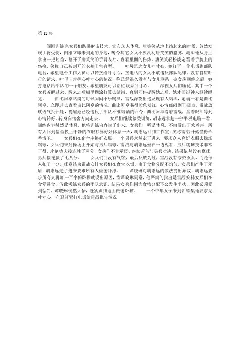 我是特种兵之火凤凰剧情分集介绍 - 火凤凰剧情分集介绍