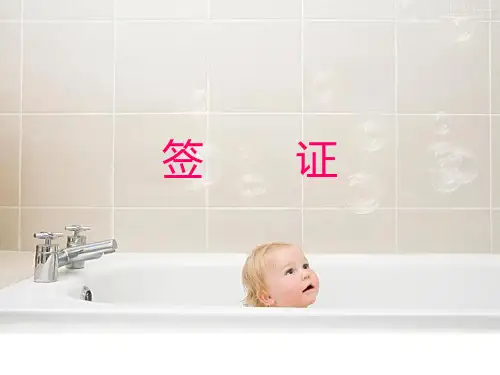 各国单签培训课件