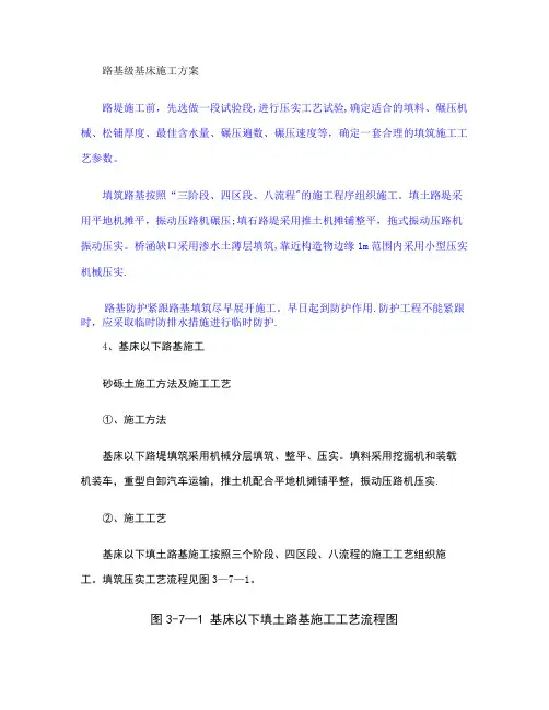 路基基床施工方案