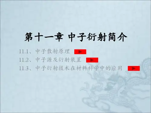 《中子衍射简介》PPT课件