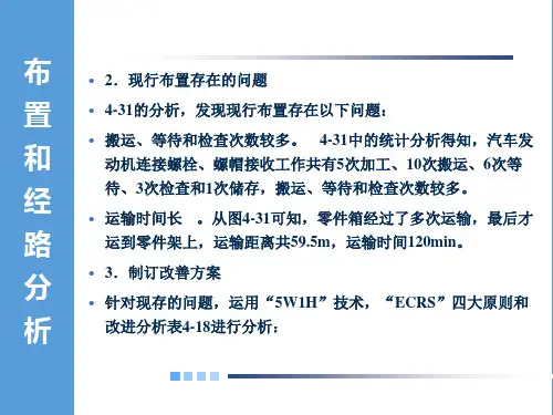 基础工业工程第四章    程序分析(下)PPT课件