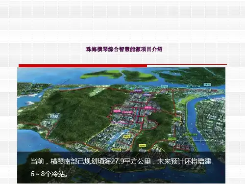 国家电投珠海横琴综合能源项目介绍ppt课件