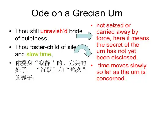 Ode on a Grecian Urn