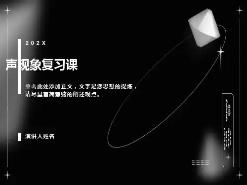 《声现象复习课件》