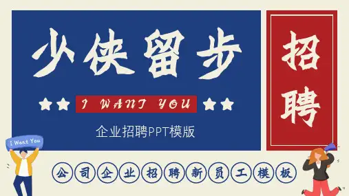 企业招聘PPT模版