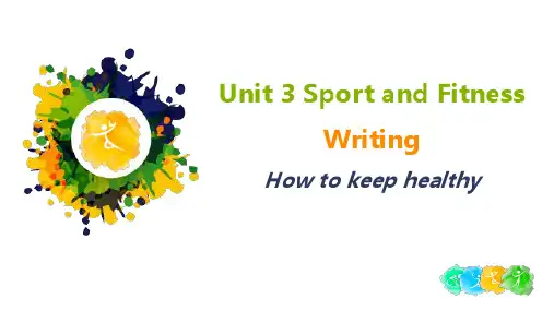 Unit3SportsandFitnessReadingforWriting课件-高中英语人教版(精