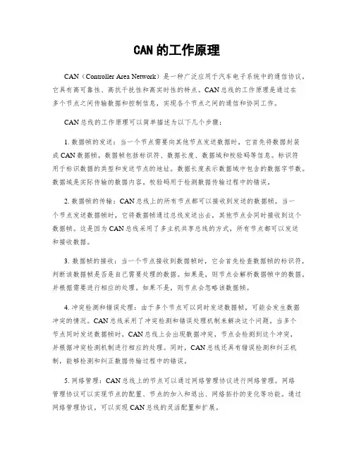 CAN的工作原理
