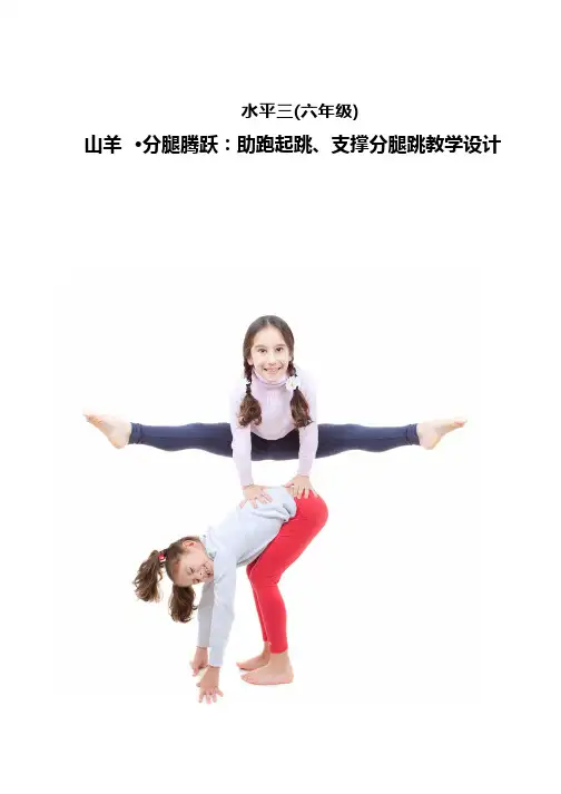 体育-小学山羊分腿腾跃助跑起跳、支撑分腿跳教学设计
