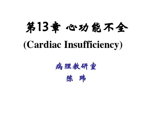 第13章 心功能不全