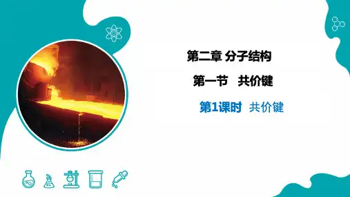 2.1 共价键课件 高二下学期化学人教版(2019)选择性必修二