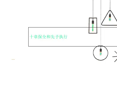 十章保全和先予执行