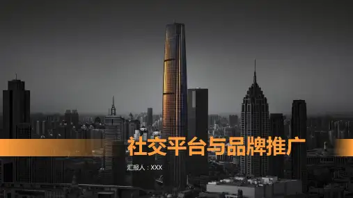 社交媒体营销策略社交平台与品牌推广PPT模板