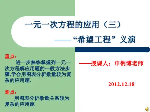 希望工程的义演ppt23-优质课件