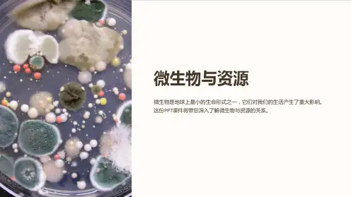 《微生物与资源》课件