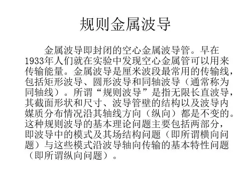 第三章规则金属波导2.
