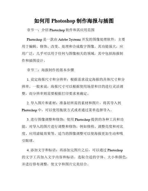 如何用Photoshop制作海报与插图