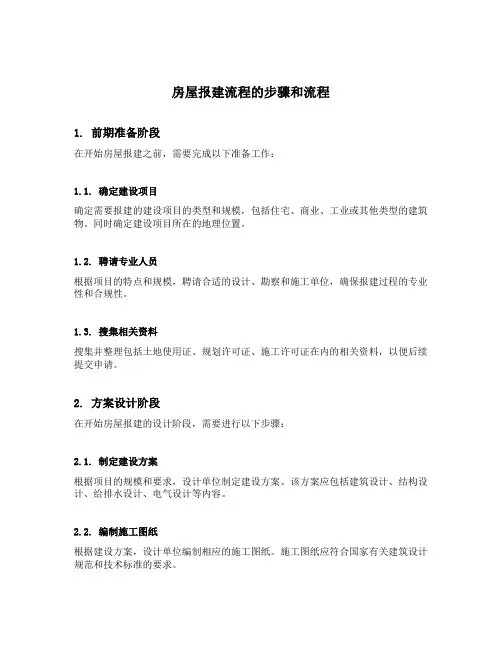 房屋报建流程