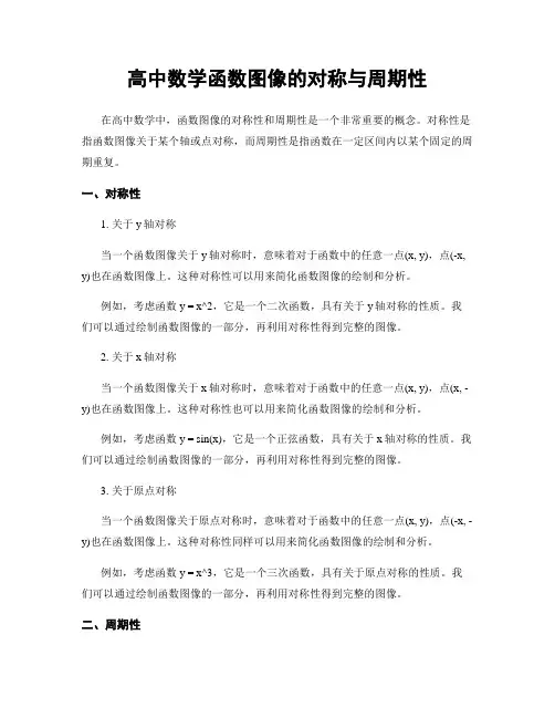高中数学函数图像的对称与周期性