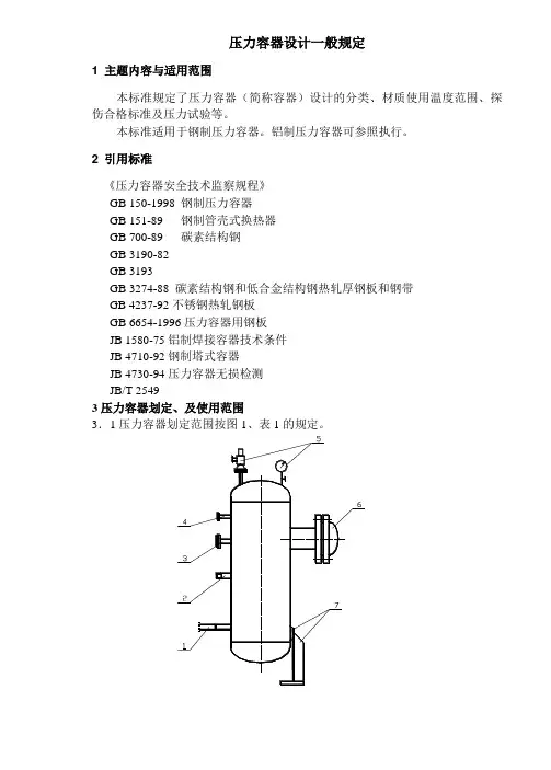 压力容器标准资料
